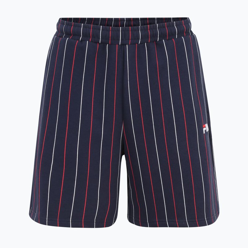 Shorts Herren FILA Lobito Pinstriped black iris/two color stiped