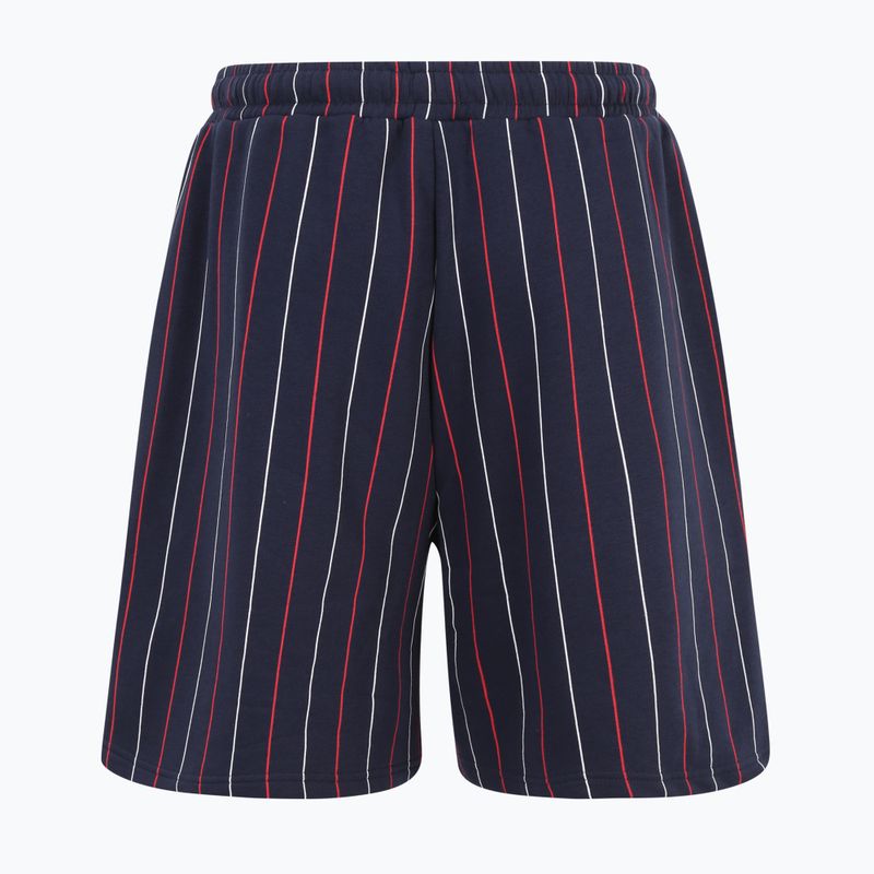 Shorts Herren FILA Lobito Pinstriped black iris/two color stiped