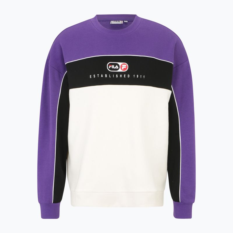 Sweatshirt Hoodie Herren FILA La Paz Crew Sweat hellotrope/antique white/black