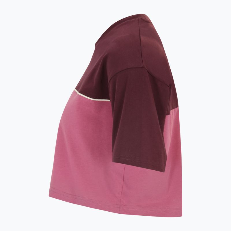 Shirt Damen FILA Loobu Blocked winetasting/red violet 3