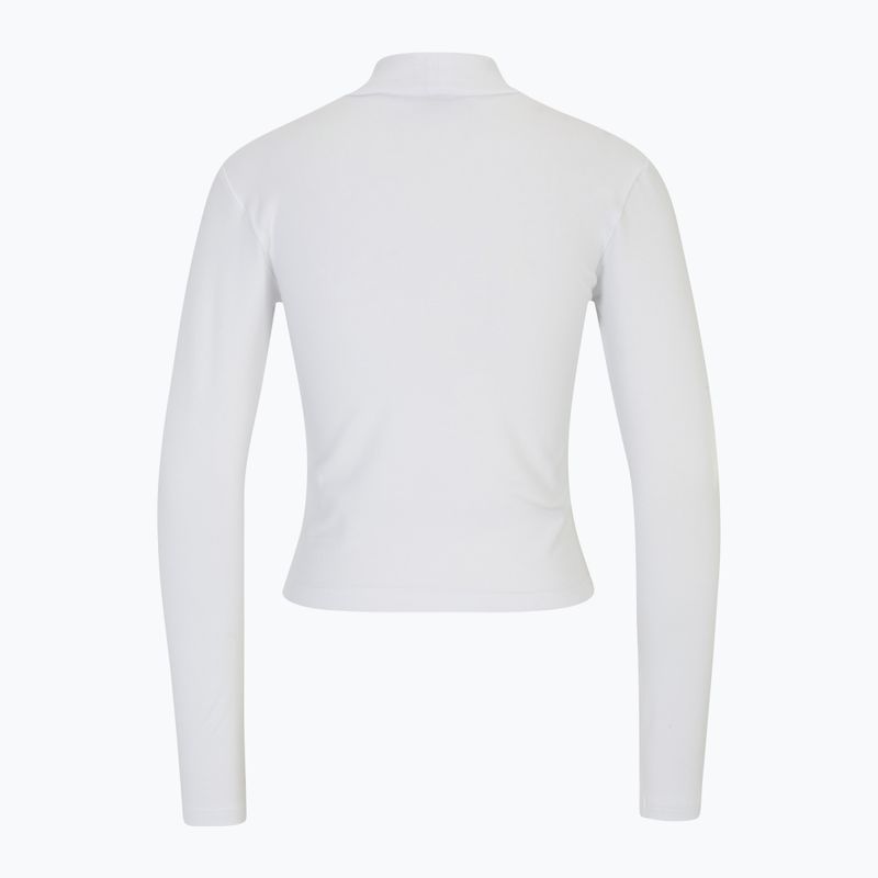 FILA Linnuse Cropped Turtle Neck Damen Langarmshirt hellweiß 2