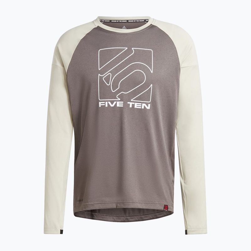 Herren Radsport Langarmtrikot adidas FIVE TEN Long Sleeve Jersey anthrazit/putty grey 7