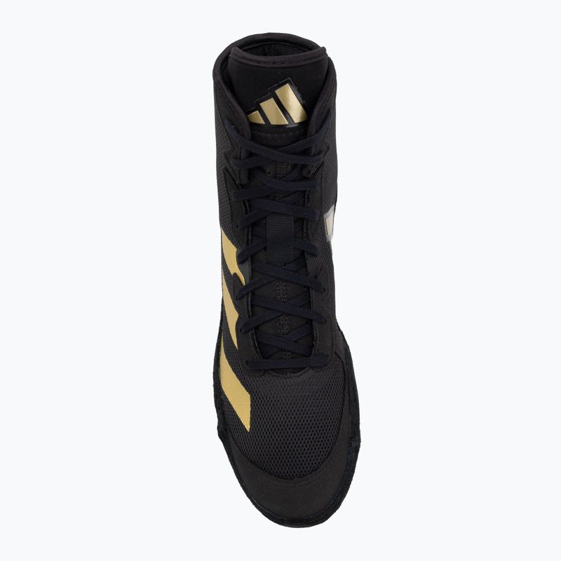 Ringerschuhe adidas Adizero core black/gold metallic 5