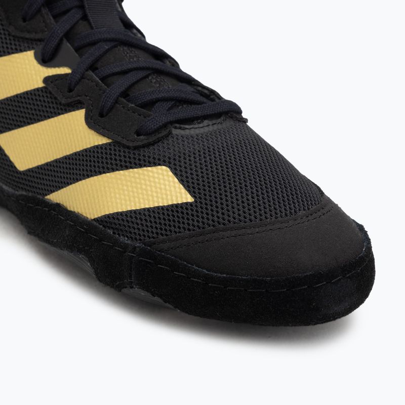 Ringerschuhe adidas Adizero core black/gold metallic 7