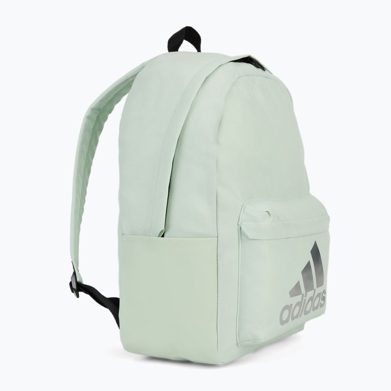 adidas Classic Badge Of Sport Rucksack 27,5 l Leinen grün/ silber metallic 2