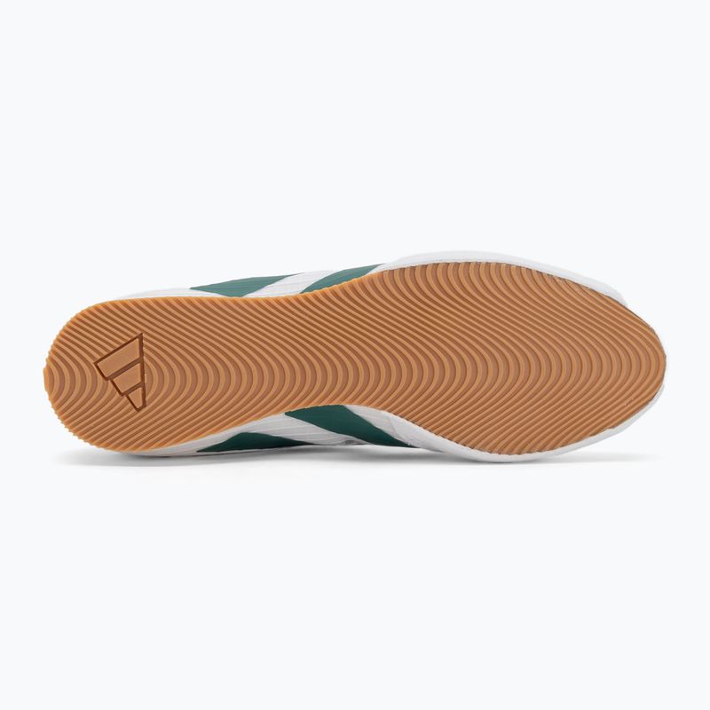 adidas Box Hog 4 Wolke weiß/collegiate grün/core schwarz Boxen Schuhe 4