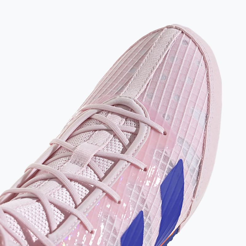 Boxen Schuhe adidas Box Hog 4 fast rosa/luzide blau/impact orange 9