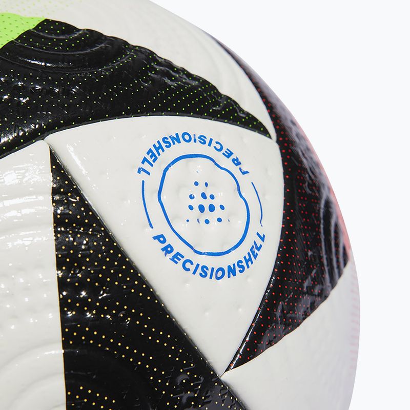 adidas Ekstraklasa Pro Fußball weiß/schwarz/glow blau Größe 5 4