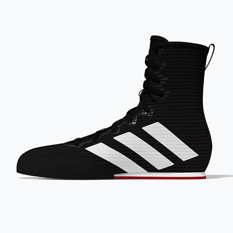 adidas Box Hog 4 Kern schwarz / Wolke weiß / reine Rubin Boxen Schuhe 4