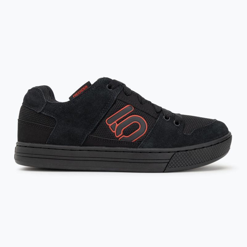 Herren Plateau-Radschuhe adidas FIVE TEN Freerider core schwarz/rot/grau five 2