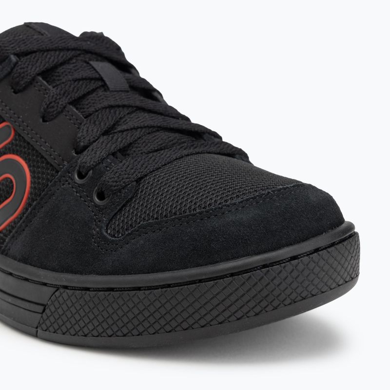 Herren Plateau-Radschuhe adidas FIVE TEN Freerider core schwarz/rot/grau five 7