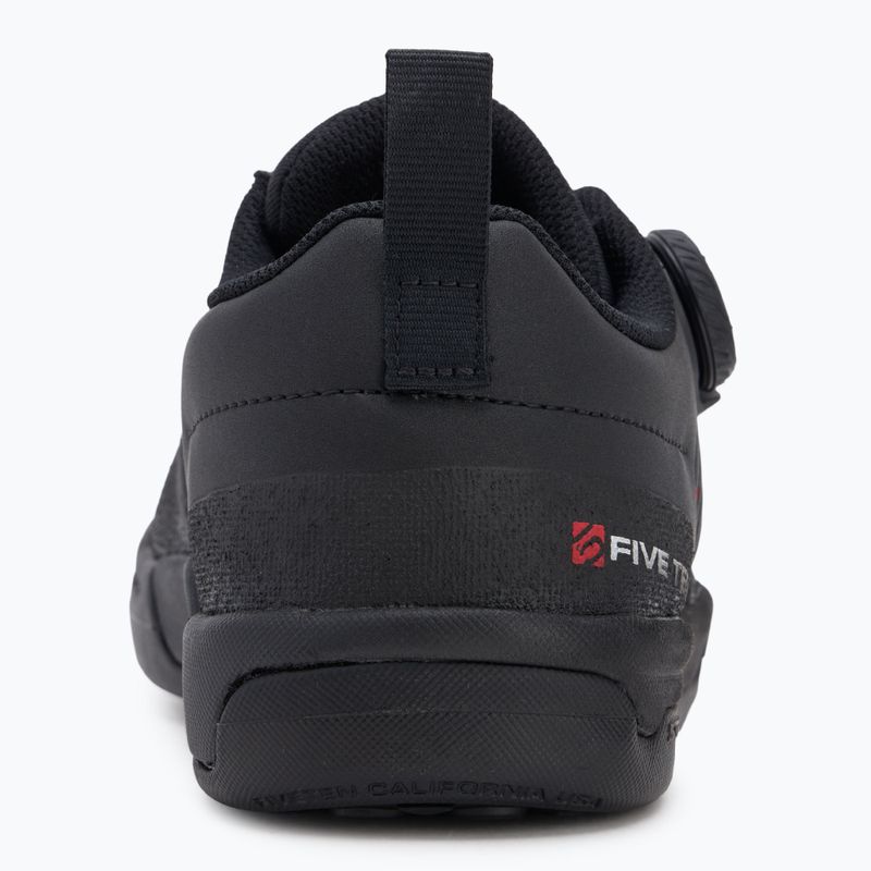 Männer adidas FIVE TEN Freerider Pro Boa Kern schwarz / rot / Wolke weiß Plattform Radfahren Schuhe 6