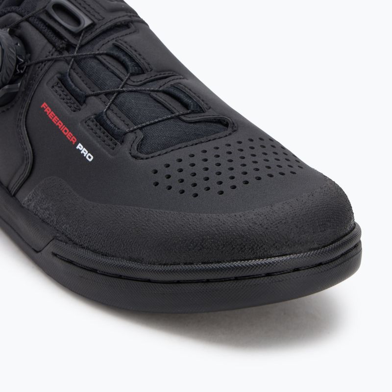 Männer adidas FIVE TEN Freerider Pro Boa Kern schwarz / rot / Wolke weiß Plattform Radfahren Schuhe 7