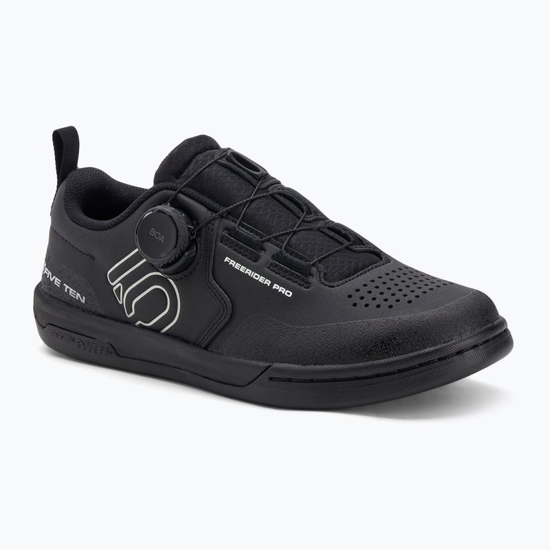 Damen Plateau-Radschuhe adidas FIVE TEN Freerider Pro Boa W core schwarz/grün/weiß