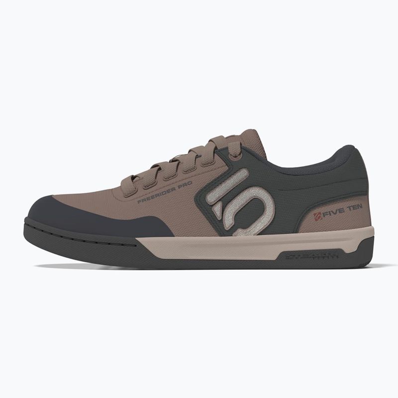 Damen Flatpedal-Fahrradschuhe adidas FIVE TEN Freerider Pro Canvas W warm clay/wonder taupe/grey 2