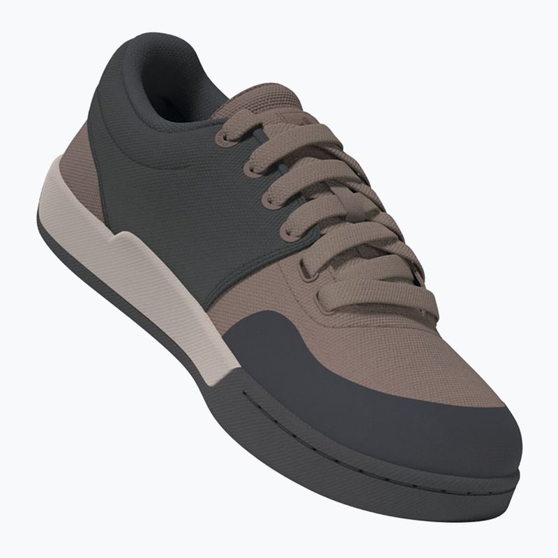 Damen Flatpedal-Fahrradschuhe adidas FIVE TEN Freerider Pro Canvas W warm clay/wonder taupe/grey 4