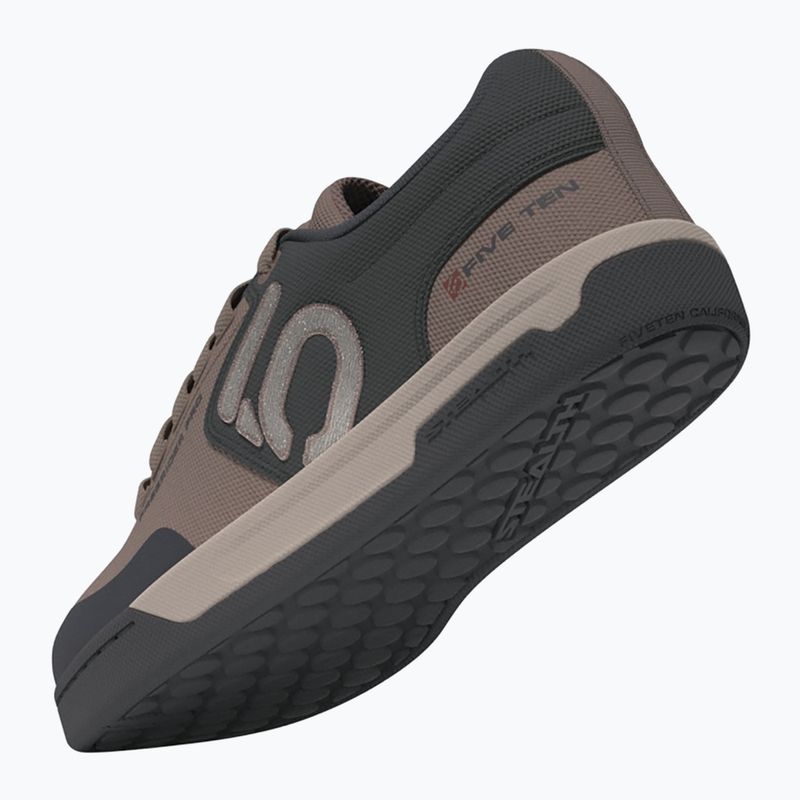 Damen Flatpedal-Fahrradschuhe adidas FIVE TEN Freerider Pro Canvas W warm clay/wonder taupe/grey 5