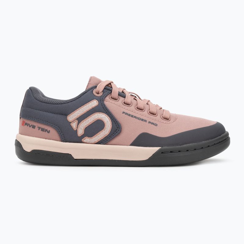 Damen Flatpedal-Fahrradschuhe adidas FIVE TEN Freerider Pro Canvas W warm clay/wonder taupe/grey 2
