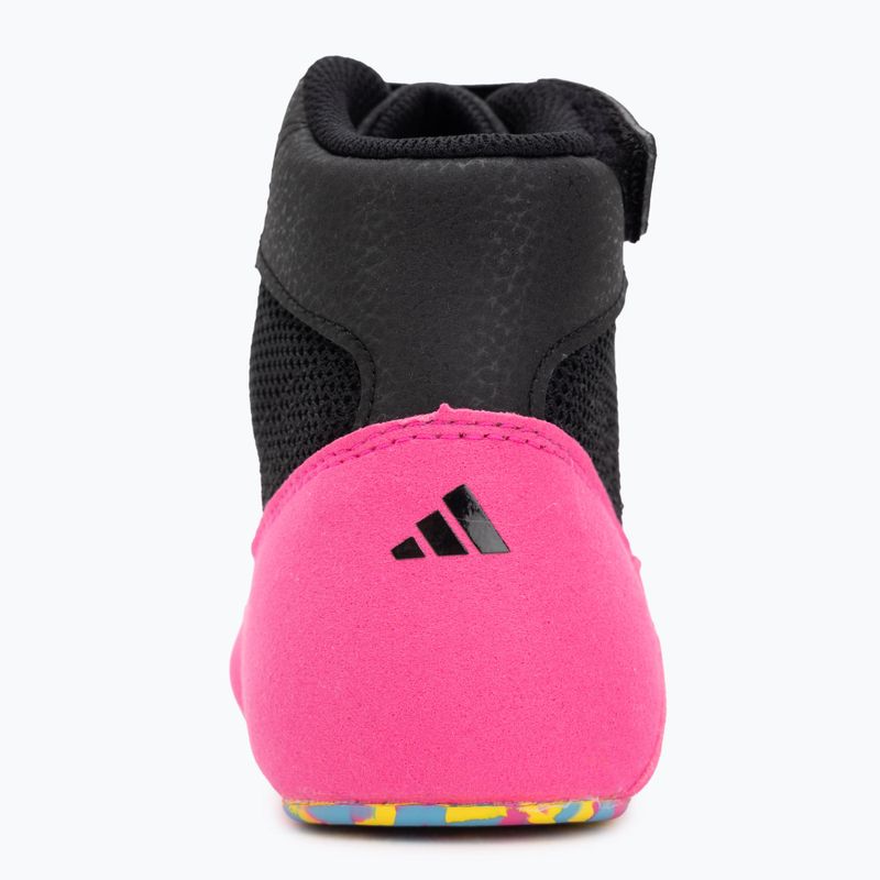 Boxschuhe adidas Havoc core black/signal cyan/yellow 6