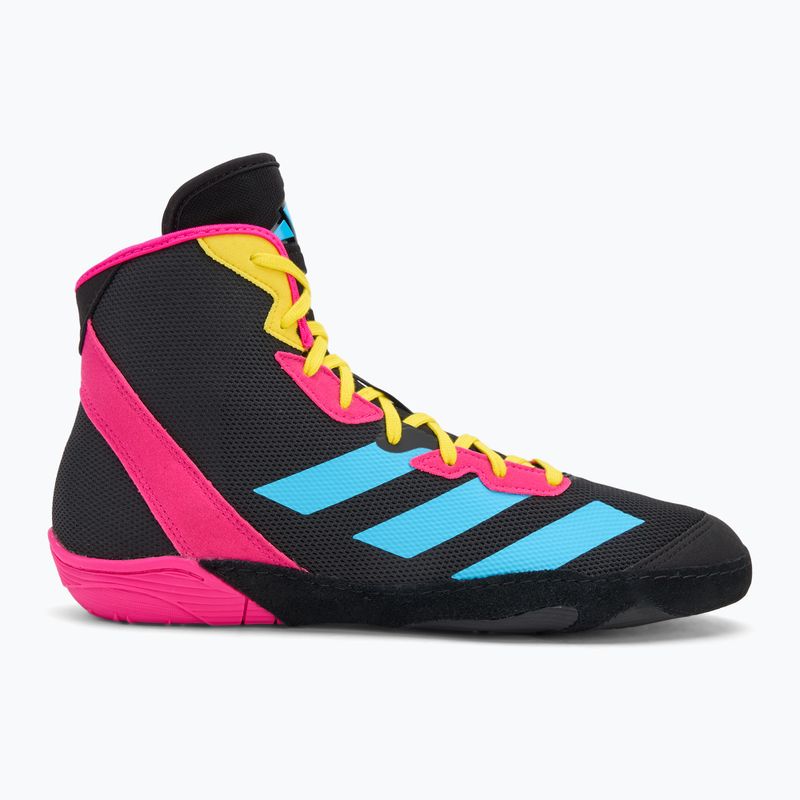 Boxschuhe adidas Adizero black/signal cyan/shock pink 2