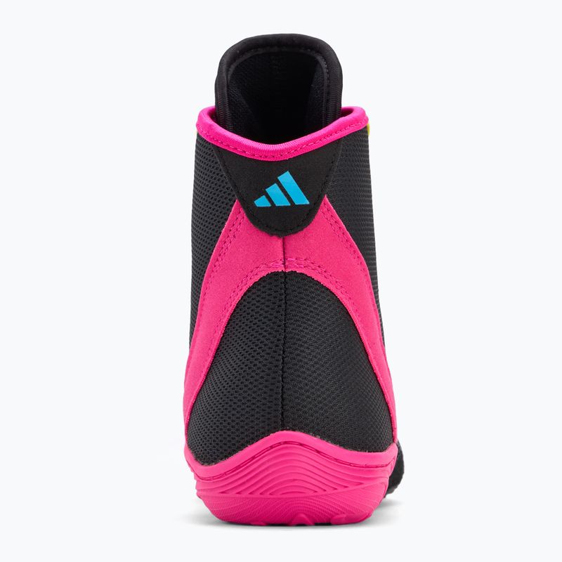 Boxschuhe adidas Adizero black/signal cyan/shock pink 6