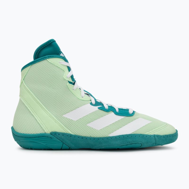 Boxschuhe adidas Adizero semi green spark/purple team 2