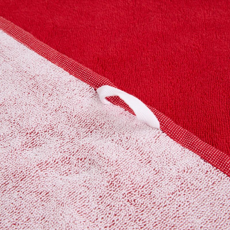 PUMA Team Towel Large für alle Zeiten rot/puma weiß 3