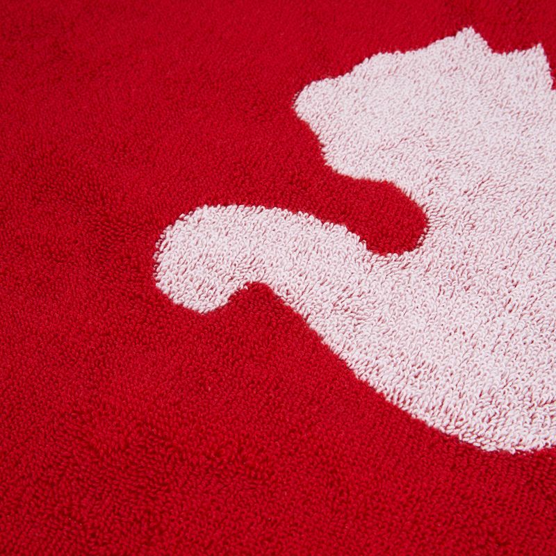 PUMA Team Towel Large für alle Zeiten rot/puma weiß 4