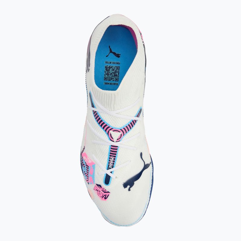 Fußballschuhe PUMA Future 7 Match Vol. Up TT white/lumi blue/poison pink/fizzy melon/bluemazing 5