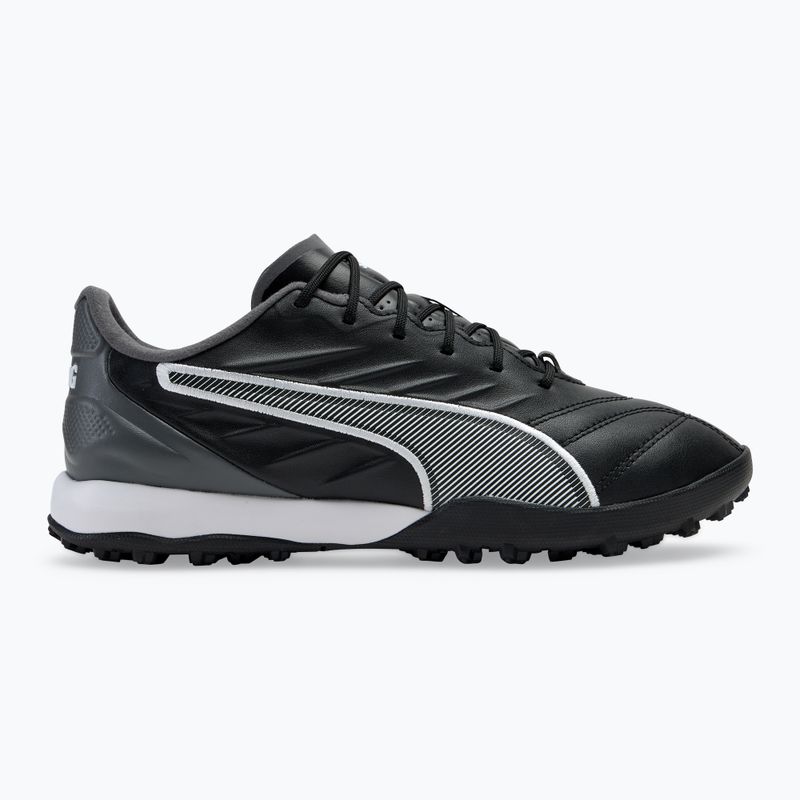 PUMA King Pro TT Fußballschuhe puma schwarz/puma weiß/cool dunkelgrau 2