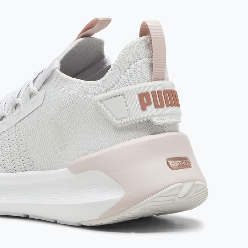 Laufschuhe Damen PUMA Softride Symmetry Fuzion Feather gray/mauve mist/rose gold 6