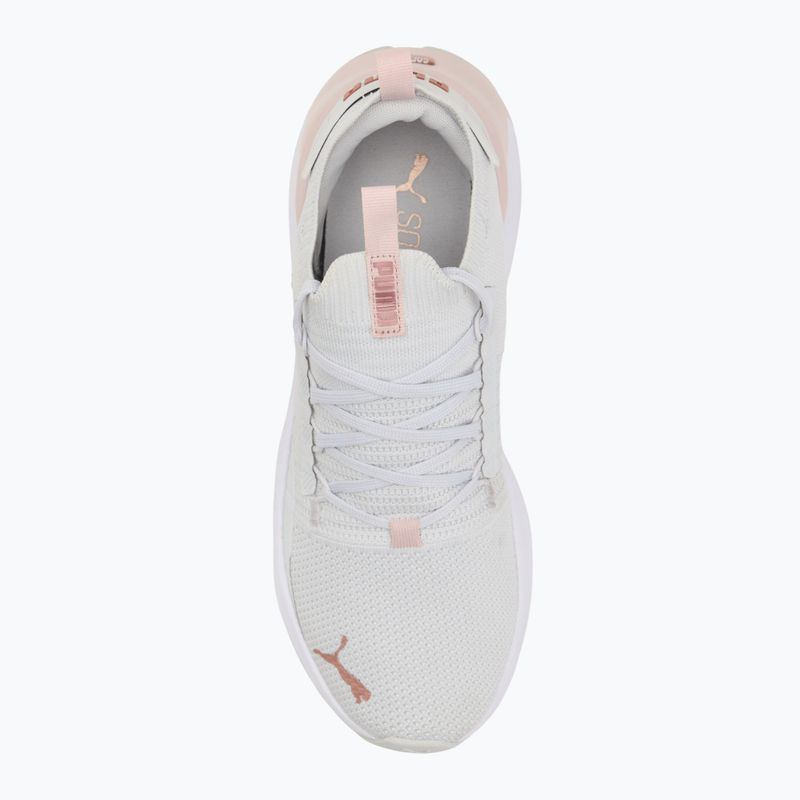 Laufschuhe Damen PUMA Softride Symmetry Fuzion Feather gray/mauve mist/rose gold 5