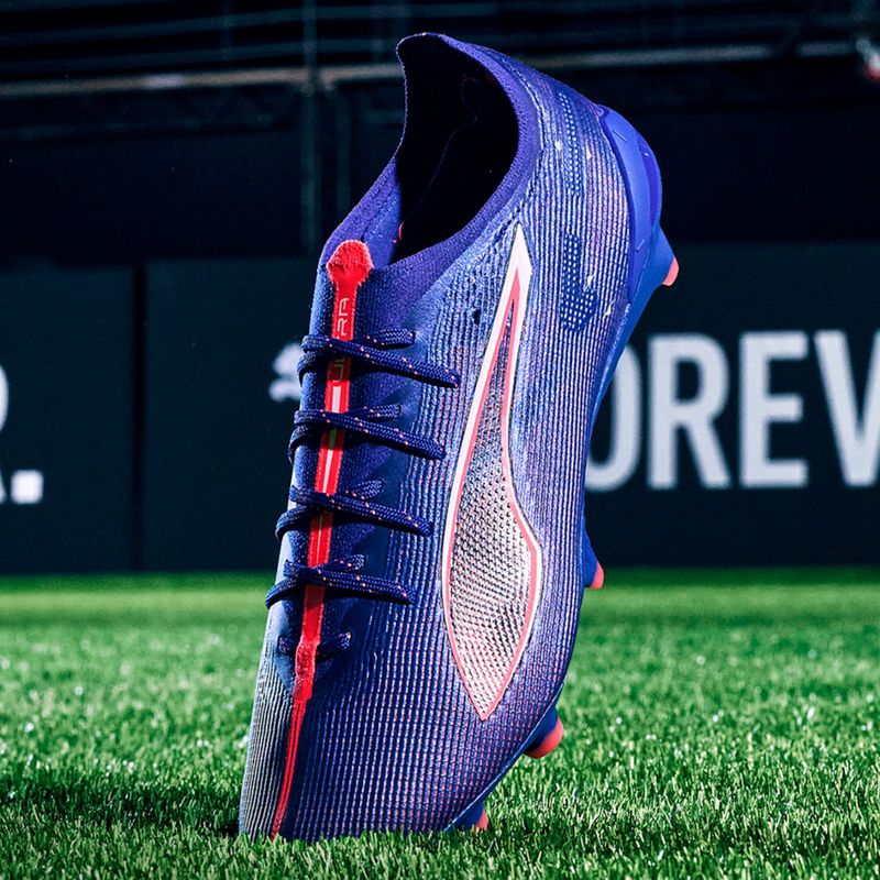 PUMA Ultra 5 Ultimate FG lapis lazuli/puma weiß/sunset gloe Fußballschuhe 16