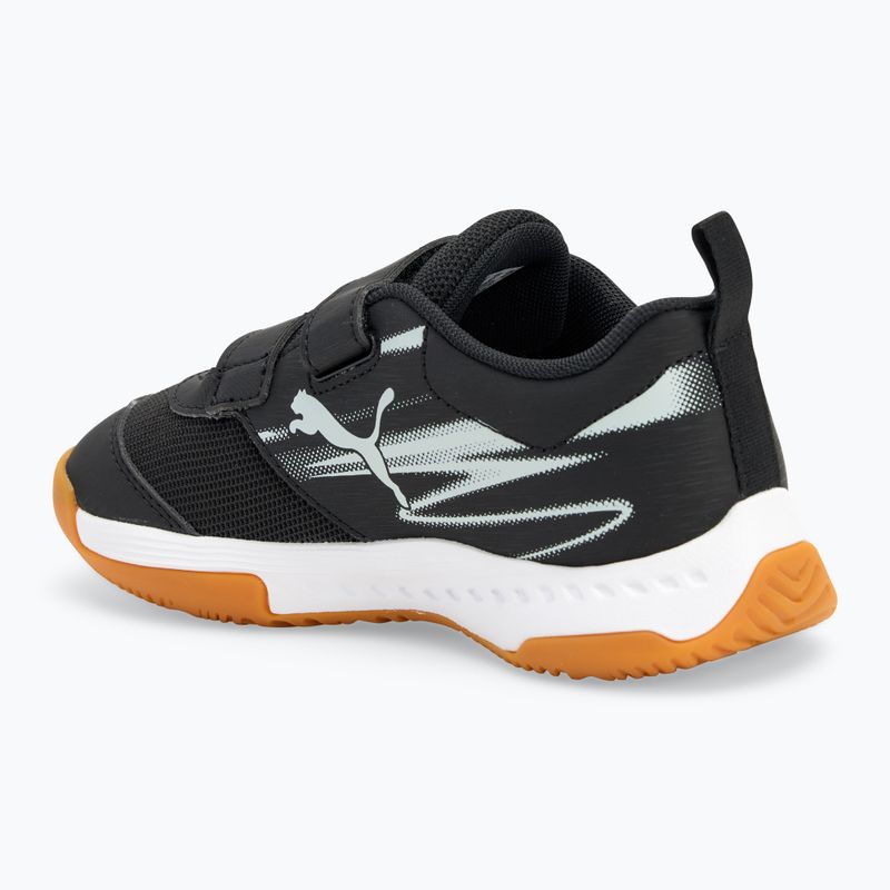 PUMA Varion II V Jr Kinder Hallensportschuhe puma schwarz/cool hellgrau/gum 3