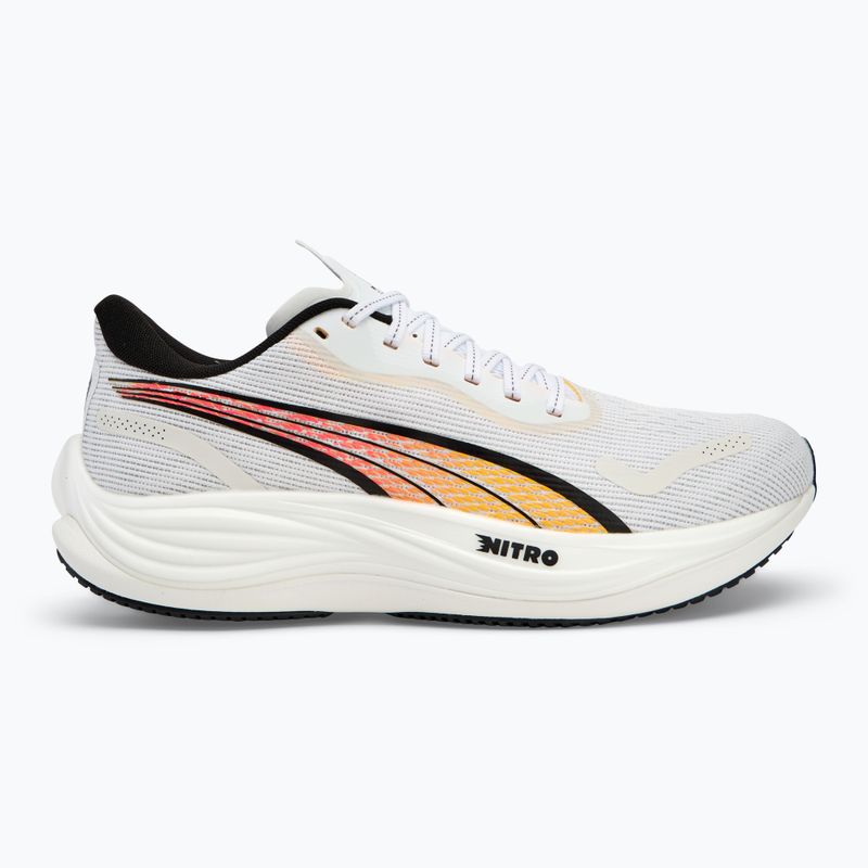 Herren Laufschuhe PUMA Velocity Nitro 3 puma weiß/sun stream 2