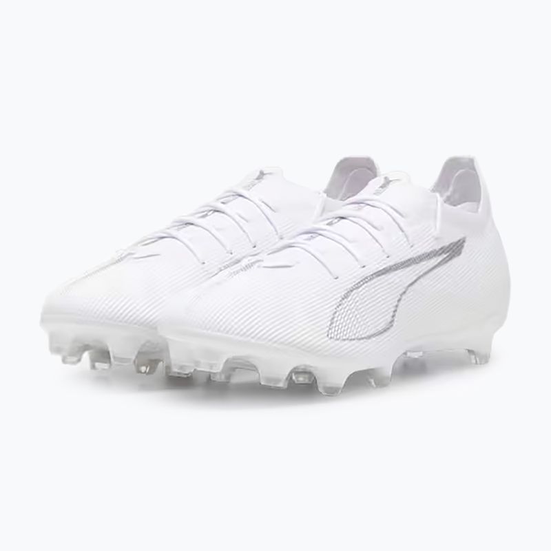 PUMA Ultra 5 Pro FG/AG Fußballschuhe puma weiß/puma weiß 8
