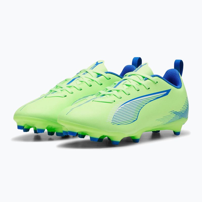 PUMA Ultra 5 Play FG/AG Jr fizzy apple/puma weiß Kinder Fußballschuhe