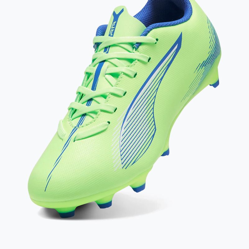 PUMA Ultra 5 Play FG/AG Jr fizzy apple/puma weiß Kinder Fußballschuhe