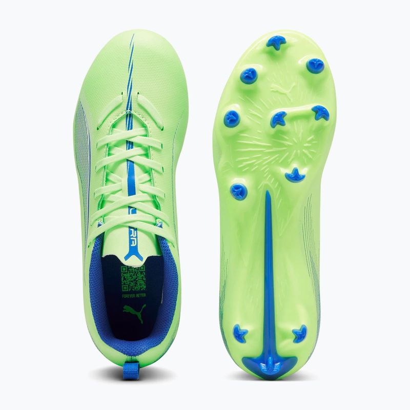 PUMA Ultra 5 Play FG/AG Jr fizzy apple/puma weiß Kinder Fußballschuhe