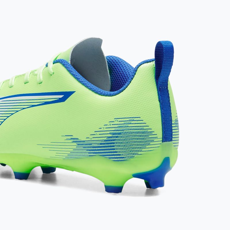 PUMA Ultra 5 Play FG/AG Jr fizzy apple/puma weiß Kinder Fußballschuhe