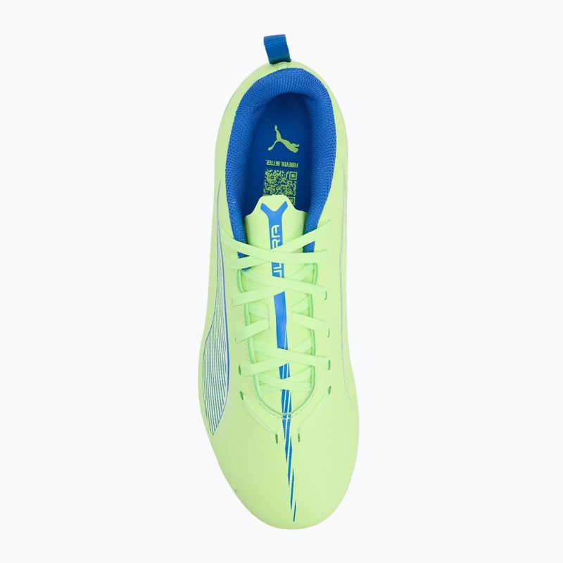PUMA Ultra 5 Play FG/AG Jr fizzy apple/puma weiß Kinder Fußballschuhe