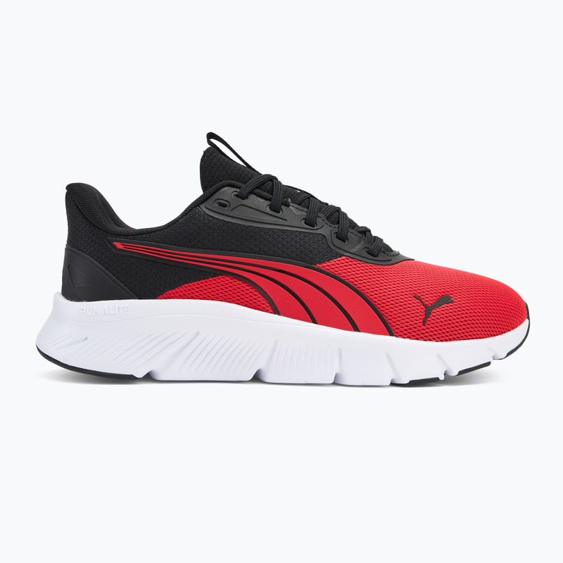 PUMA FlexFocus Lite Modern Laufschuhe für alle Zeiten rot/puma schwarz 2