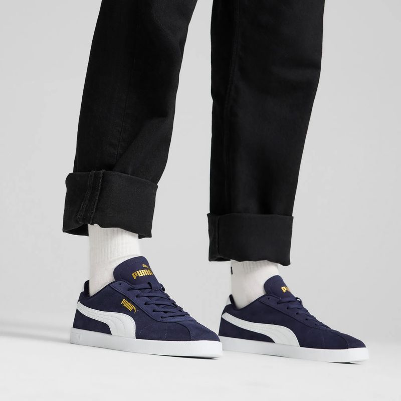 Schuhe PUMA Club II puma navy/puma white/puma gold 9