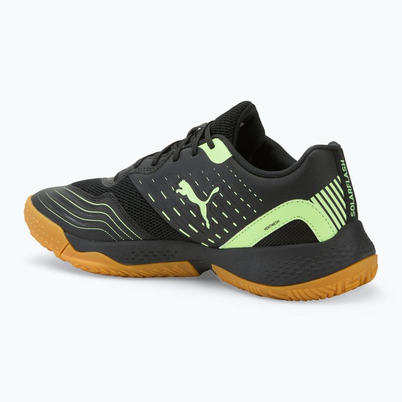 PUMA Solarflash III Indoor-Sportschuh puma schwarz/fizzy apple 3