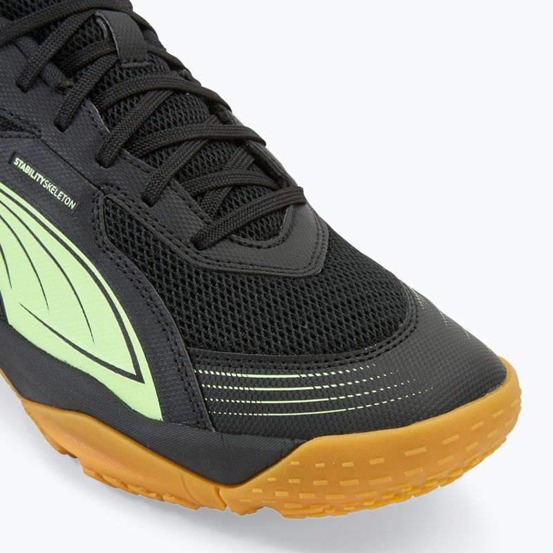 PUMA Solarflash III Indoor-Sportschuh puma schwarz/fizzy apple 7