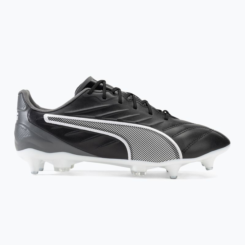 PUMA King Pro MxSG Herren Fußballschuhe puma schwarz/puma weiß/cool dark grey 2