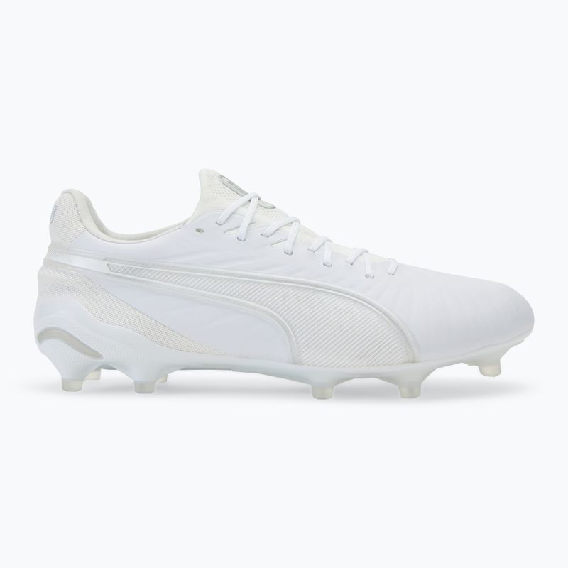 PUMA King Ultimate FG/AG Fußballschuhe puma weiß/puma silber 2