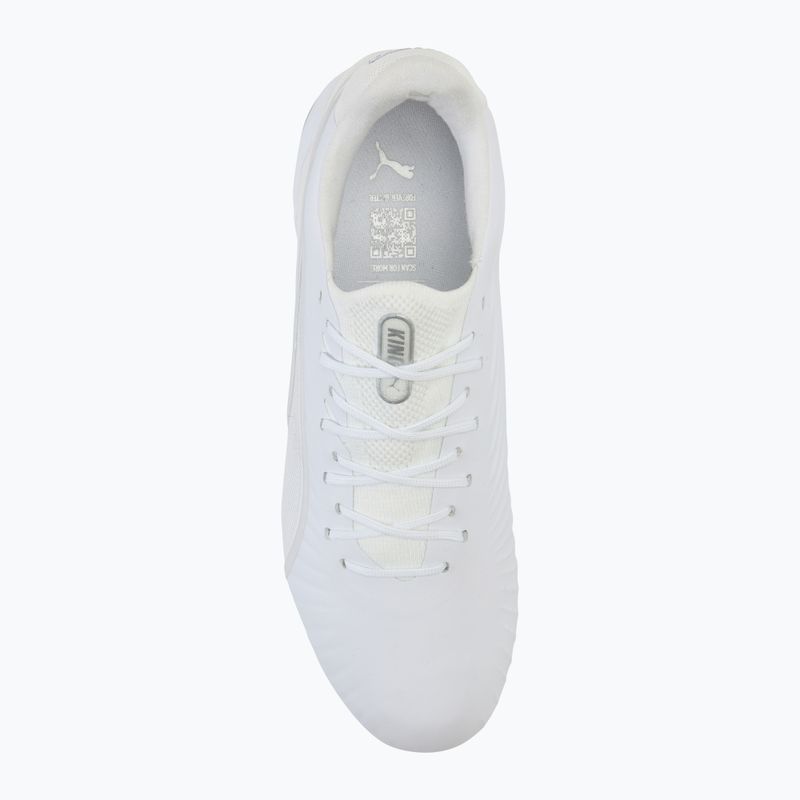 PUMA King Ultimate FG/AG Fußballschuhe puma weiß/puma silber 5
