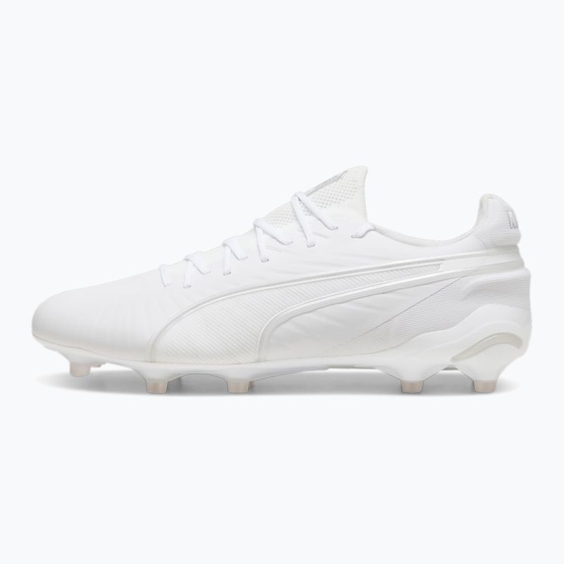 PUMA King Ultimate FG/AG Fußballschuhe puma weiß/puma silber 9
