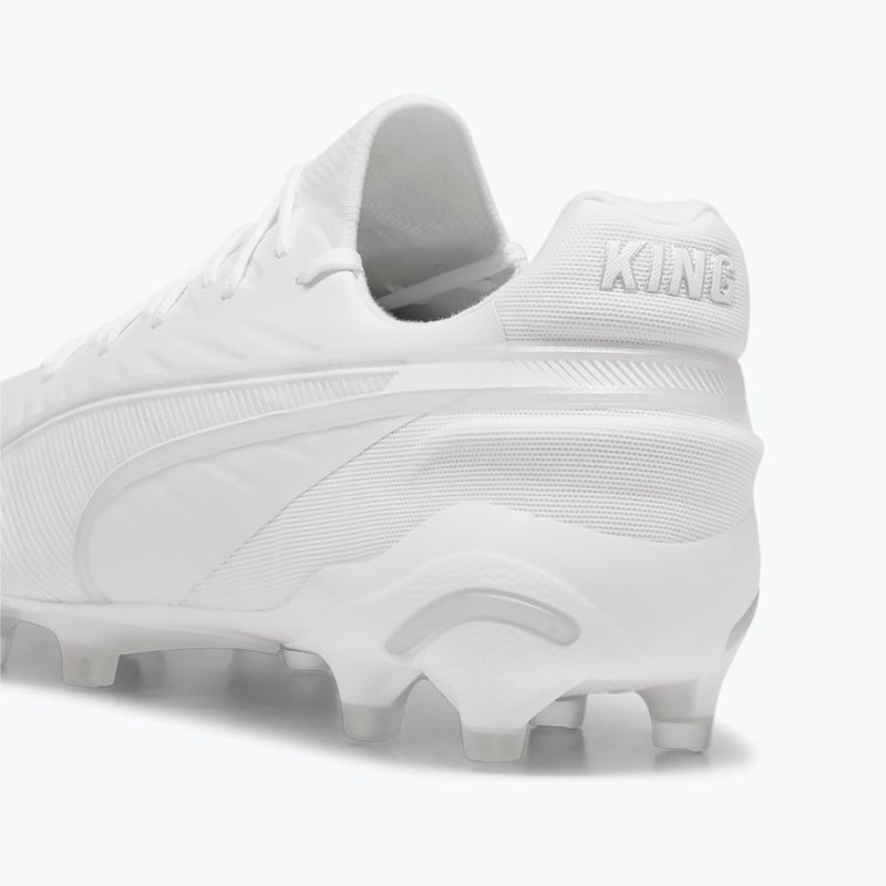PUMA King Ultimate FG/AG Fußballschuhe puma weiß/puma silber 13